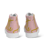 Load image into Gallery viewer, Ladies | Lovette First Edition High Tops (Blush Pink - Gold)
