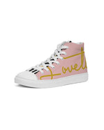 Load image into Gallery viewer, Gentlemens | Lovette First Edition High Tops (Blush Pink - Gold)
