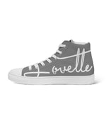 Load image into Gallery viewer, Ladies | Lovette First Edition High Tops (Grey - White)
