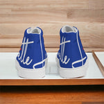 Load image into Gallery viewer, Gentlemens | Lovette First Edition High Tops (Blue - White)
