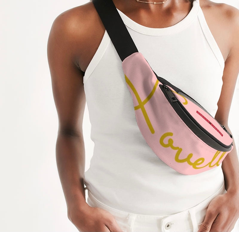 Lovette Sling Bag (Blush Pink-Gold)