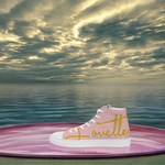 Load image into Gallery viewer, Gentlemens | Lovette First Edition High Tops (Blush Pink - Gold)
