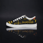 Load image into Gallery viewer, Gentlemens | Lovette First Edition Low Tops (Black - Gold)
