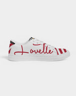 Load image into Gallery viewer, Ladies | Lovette First Edition Low Tops (White - Red)
