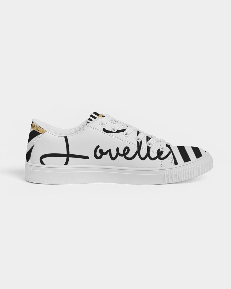 Ladies | Lovette First Edition Low Tops (White - Black)