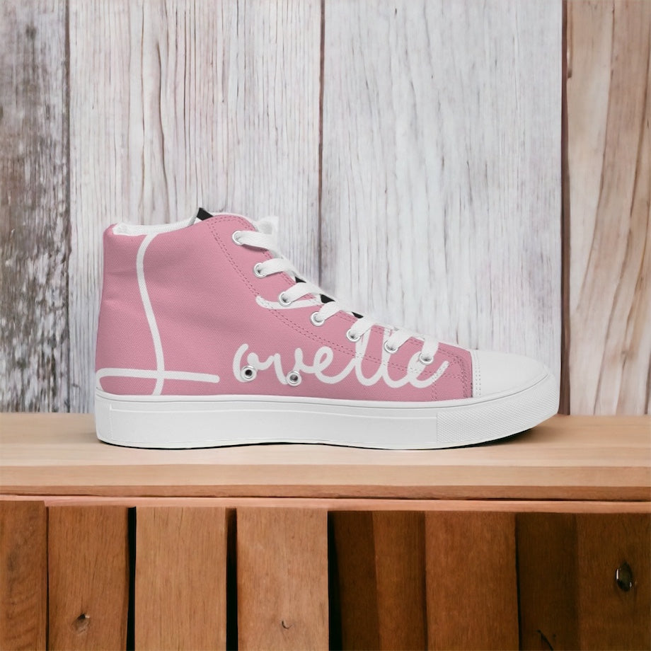 Gentlemens | Lovette First Edition High Tops (Pink - White)