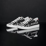 Load image into Gallery viewer, Ladies | Lovette First Edition Low Tops (Black - White)
