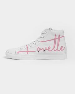 Gentlemen | Lovette First Edition High Tops (White - Pink)