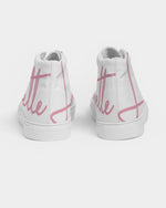 Load image into Gallery viewer, Ladies | Lovette First Edition High Tops (White - Pink)
