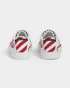 Ladies | Lovette First Edition Low Tops (White - Red)