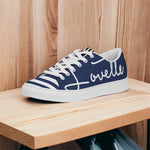 Load image into Gallery viewer, Gentlemens | Lovette First Edition Low Tops (Navy Blue - White)
