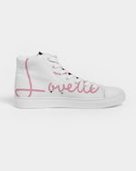 Load image into Gallery viewer, Gentlemen | Lovette First Edition High Tops (White - Pink)
