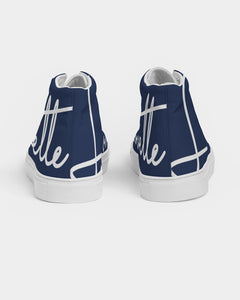 Ladies | Lovette First Edition High Tops (Navy Blue - White)