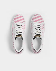Gentlemens | Lovette First Edition Low Tops (White - Pink)