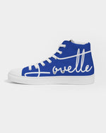 Load image into Gallery viewer, Ladies | Lovette First Edition High Tops (Blue - White)
