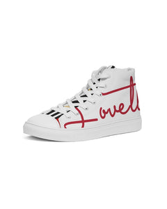 Ladies | Lovette First Edition High Tops (White - Red)