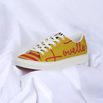 Load image into Gallery viewer, Ladies | Lovette First Edition Low Tops (Mustard Yellow - Red)
