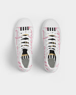 Load image into Gallery viewer, Ladies | Lovette First Edition High Tops (White - Pink)
