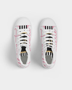 Ladies | Lovette First Edition High Tops (White - Pink)