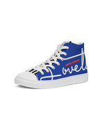 Load image into Gallery viewer, Ladies | Lovette First Edition High Tops (Blue - White)
