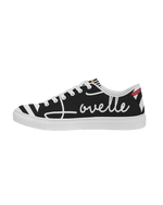 Load image into Gallery viewer, Ladies | Lovette First Edition Low Tops (Black - White)
