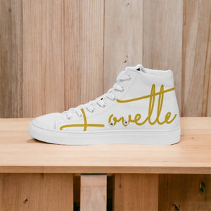 Gentlemens | Lovette First Edition High Tops (White - Gold)