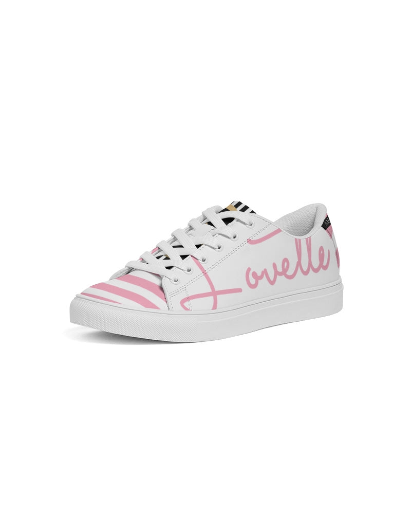 Ladies | Lovette First Edition Low Tops (White - Pink)
