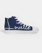 Load image into Gallery viewer, Gentlemen | Lovette First Edition High Tops (Navy Blue - White)
