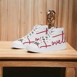 Load image into Gallery viewer, Gentlemen | Lovette First Edition High Tops (White - Red)
