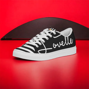 Gentlemens | Lovette First Edition Low Tops (Black - White)