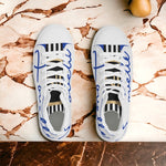 Load image into Gallery viewer, Gentlemen | Lovette First Edition High Tops (White - Blue)
