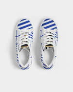 Load image into Gallery viewer, Gentlemens | Lovette First Edition Low Tops (White - Blue)
