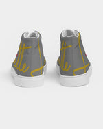 Load image into Gallery viewer, Ladies | Lovette First Edition High Tops (Grey - Gold)

