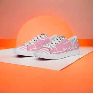 Gentlemens | Lovette First Edition Low Tops (Pink - White)
