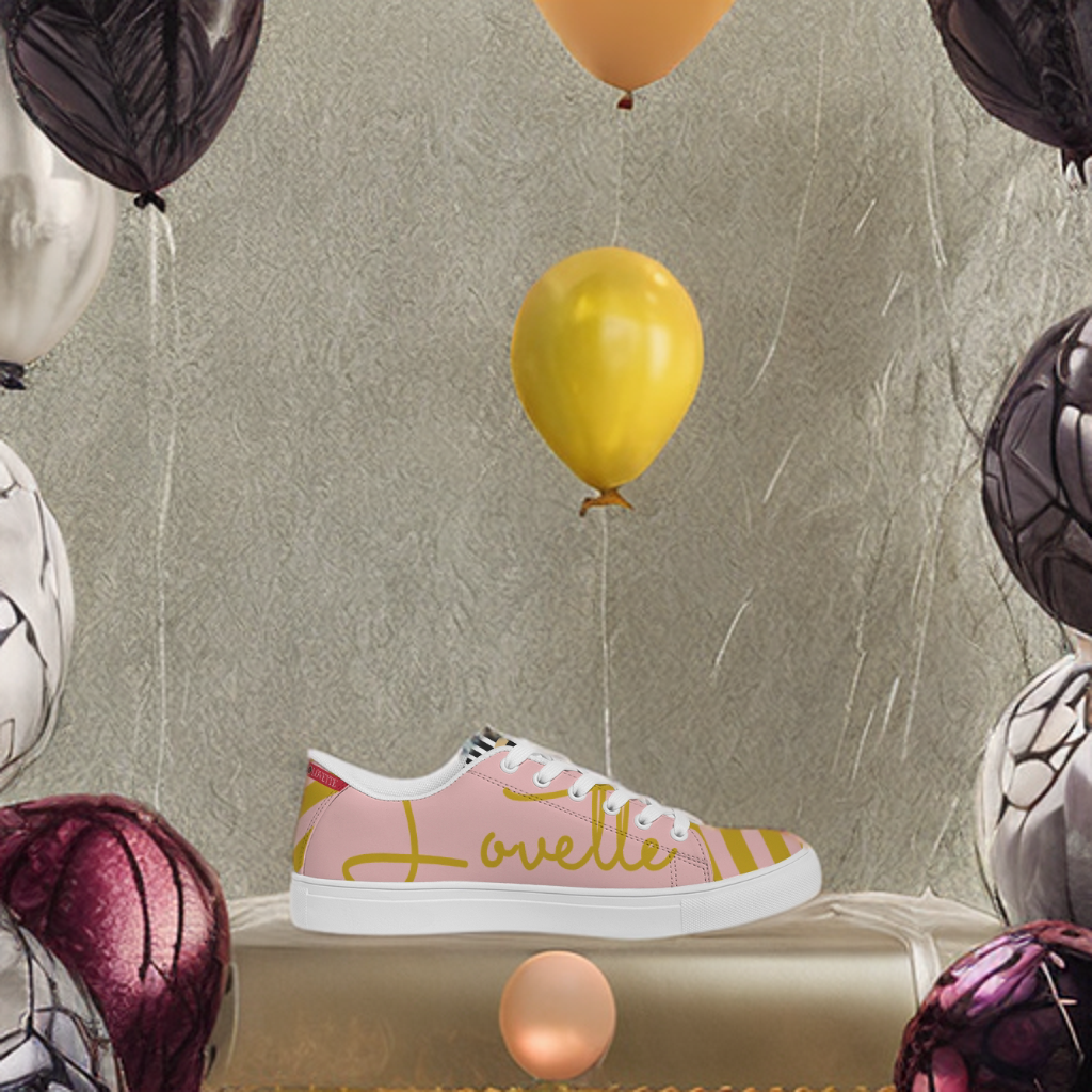 Ladies | Lovette First Edition Low Tops (Blush - Pink)