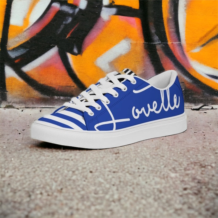 Gentlemens | Lovette First Edition Low Tops (Blue - White)