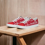 Load image into Gallery viewer, Men’s Lovette Low Tops (Red - White)
