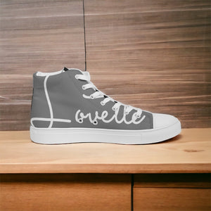 Ladies | Lovette First Edition High Tops (Grey - White)