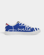 Load image into Gallery viewer, Ladies | Lovette First Edition Low Tops (Blue - White)
