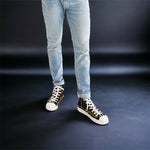 Load image into Gallery viewer, Gentlemen | Lovette First Edition High Tops (Black - Gold)
