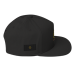 Load image into Gallery viewer, NL NNENNA LOVETTE FLAT BILL HAT (black/gold)
